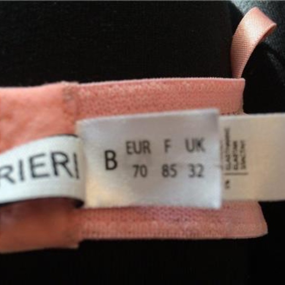 I.D. Sarrieri Padded Push Up Bra 32B - Picture 6 of 6